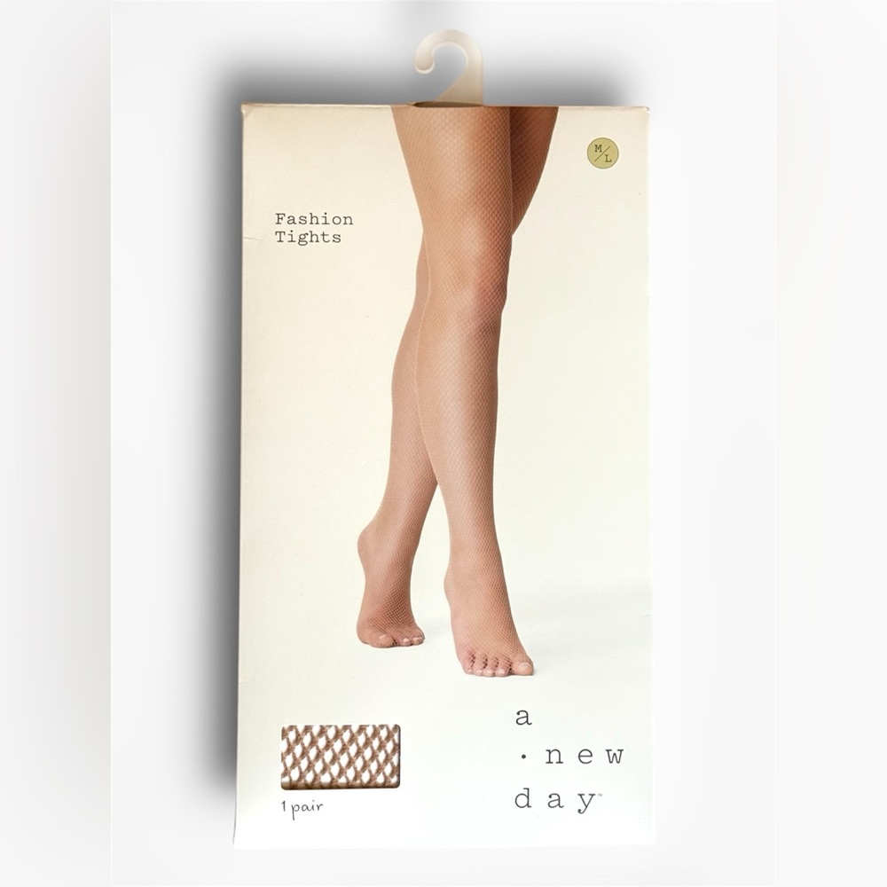 NIP A New Day Fashion Small Net Fishnets in Light Brown -Size  M/L